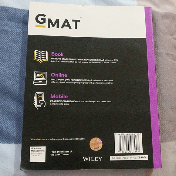 Newly bought, unused, GMAT official guide Quantitative Review 2021 - Picture 3 of 13